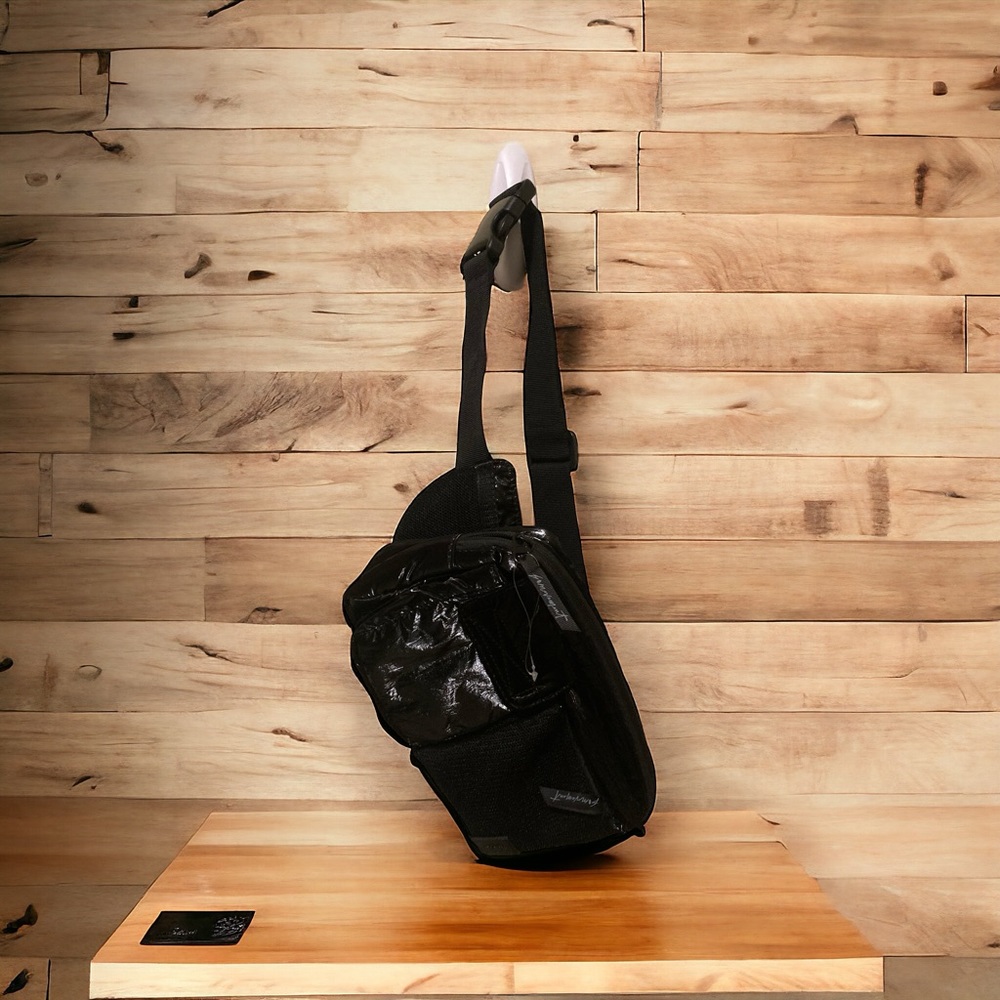 Free People Movement Courtside Cargo Sling in Black New Without Tags